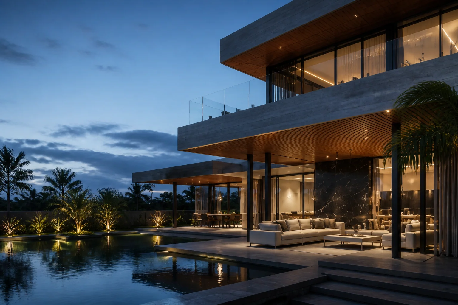 A warm, considered living space